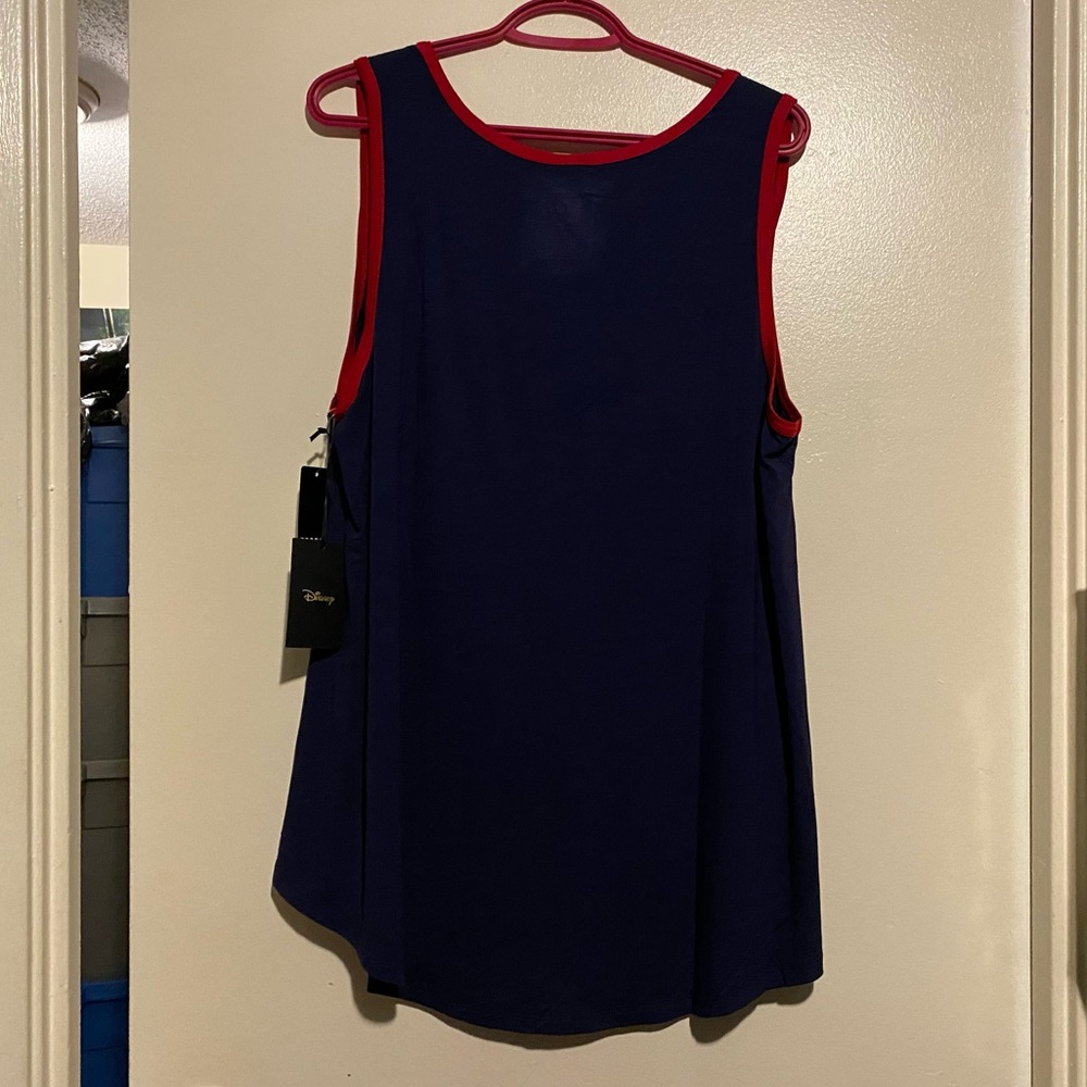 BNWT TORRID DISNEY MICKEY & FRIENDS LACE-UP TANK - Picture 9 of 10